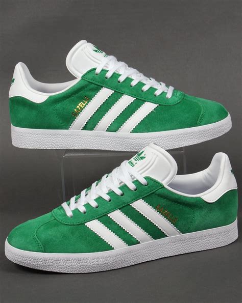 Adidas gazelle green men's